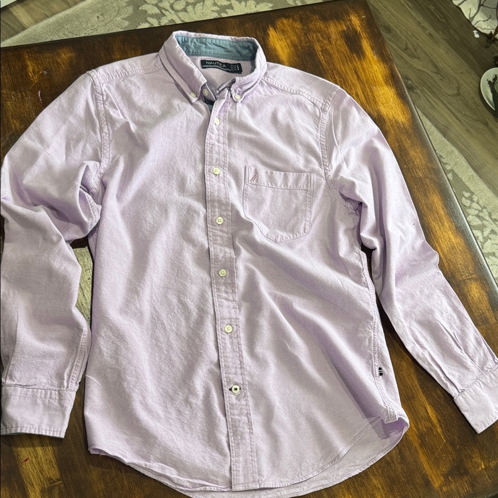 Brooks Brothers Light Purple Casual Button-Down Shirt